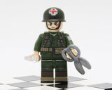 WW2 US Marines Medic soldier - [10] figures -