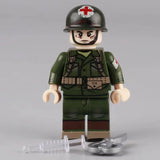 WW2 US Marines Medic soldier - [10] figures -