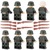 WW2 Nazi German - Field Marshal, Feldgendarmerie (Military Police), Medic, Engineer and others [8] FIGURES -